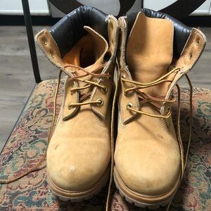 Timberland Men's Wheat Leather Boots